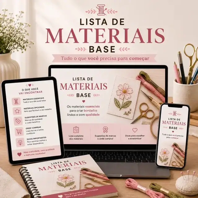 Bônus 2 — Lista Premium de Materiais e Fornecedores