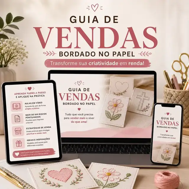 Bônus 1 — Guia Completo de Vendas do Seu Bordado